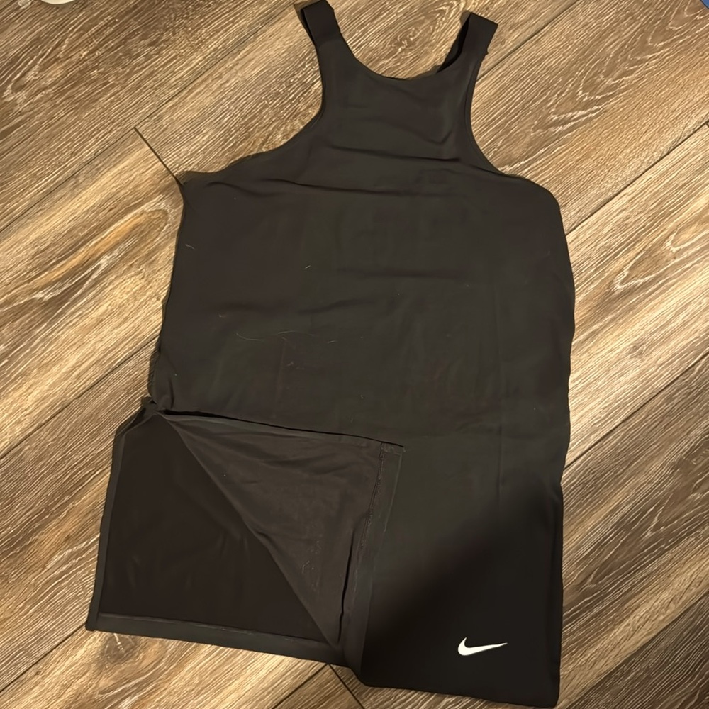 Nike dri-fit high neck tank top